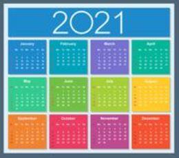 Kalender 2021