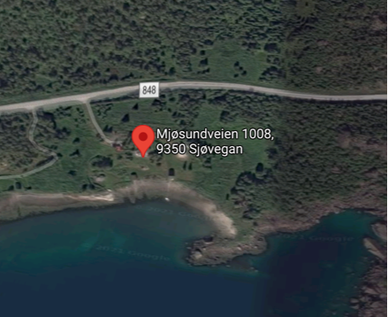 Foto: Google maps, Grøttland, Mjøsundveien 1008