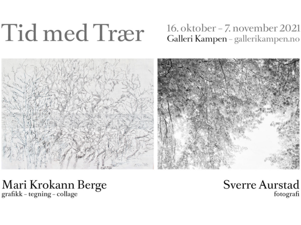 Mari Krokann Berge og Sverre Aurstad med fellesutstilling på Galleri Kampen i Oslo