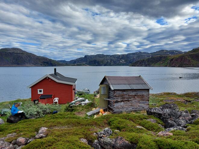 Must-hytta i Kobbholmfjorden