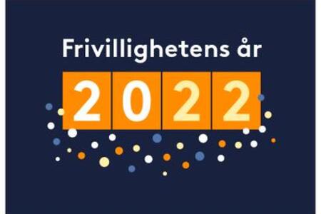 Logoen til Frivillighetens år 2022