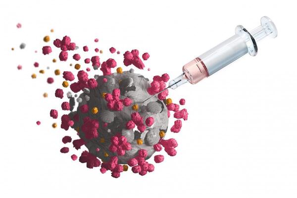43441649-corona-viruses-falling-to-pieces-vaccine-needle-antidote