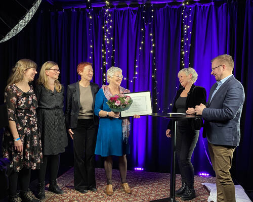 Heidersmedlem_2021_utdeling_AdventFolk_foto_LivAnnetteNygjerdet