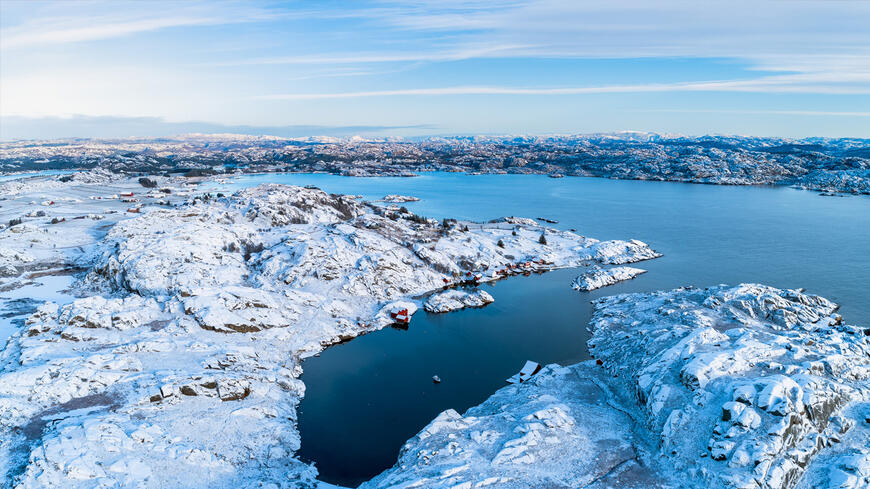 Vinter på Eigerøy
