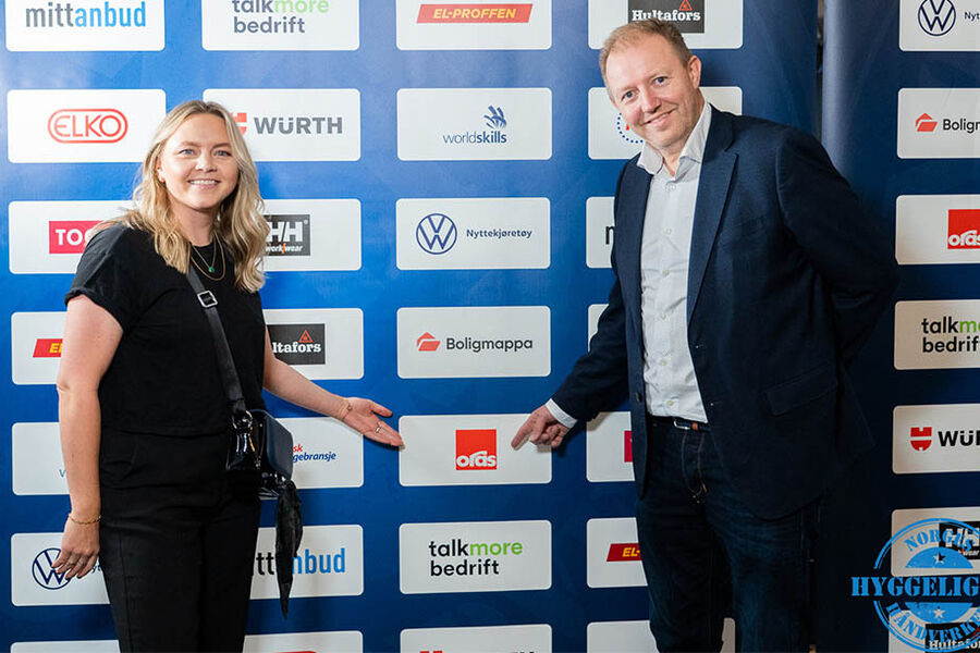 Susanne Karine Halck, Marketing Specialist, Support, og  Country Manager Lars Erik Fossum i Oras, er veldig fornøyd med å være en del av et knippe bedrifter som ønsker å sette fokus på, og ikke minst løfte frem håndverkerne og yrkesfagene. - Vi ønsker å være en bidragsyter i dette positive arbeidet, og selvfølgelig med et ekstra fokus på alle rørleggerne og rørfaget.