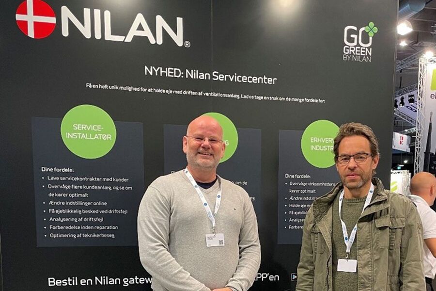 Dalig leder Per E.Hansen i Nilan Norge, og Odvar Walle i SGP Armatec AS, starter nå et tett produktsamarbeid innenfor ventilasjon. 