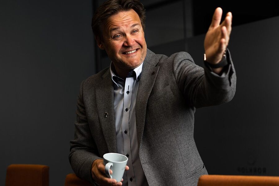 Adm.direktør i Rørkjøp, Frank Olsen. 