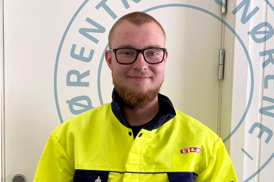 Daniel Skancke Wold i K. Lund er klar for norgesmesterskap i rørleggerfaget under Bygg Reis Deg i Lillestrøm 20. - 23. oktober.