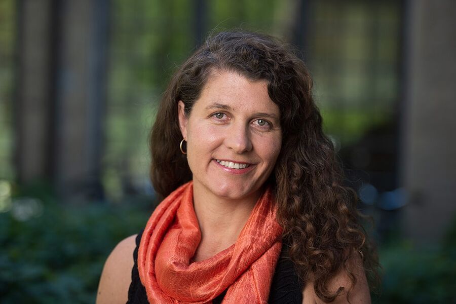 Daglig leder i Grønn Byggallianse, Katharina Th. Bramslev, inviterer kommende regjering til å samarbeide om å gjøre norsk bygg-, anleggs- og eiendomsnæring enda grønnere. Foto: Finn Ståle Feldberg/Grønn Byggallianse.