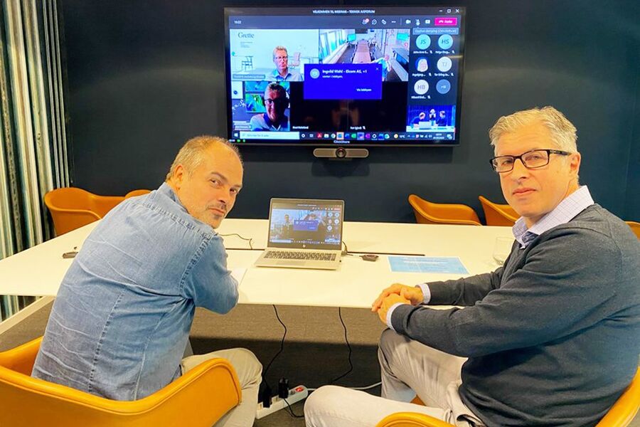 Advokatene Joachim Berge Bang (Nelfo) og Trond Martinussen (RørNorge) står bak Teknisk Jusforum.