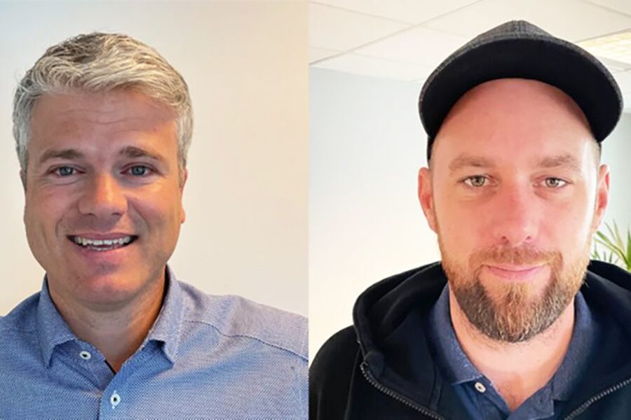 Fra venstre, Tormod Andre Gusfre og Torstein Olsen. 