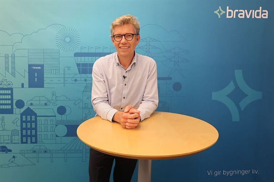 Tore Bakke, adminstrerende direktør i Bravida Norge.