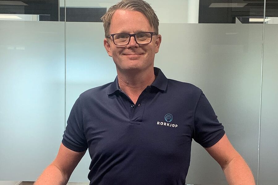 Andreas Larem begynner å jobbe hos Rørkjøp rett etter sommerferien i år. 