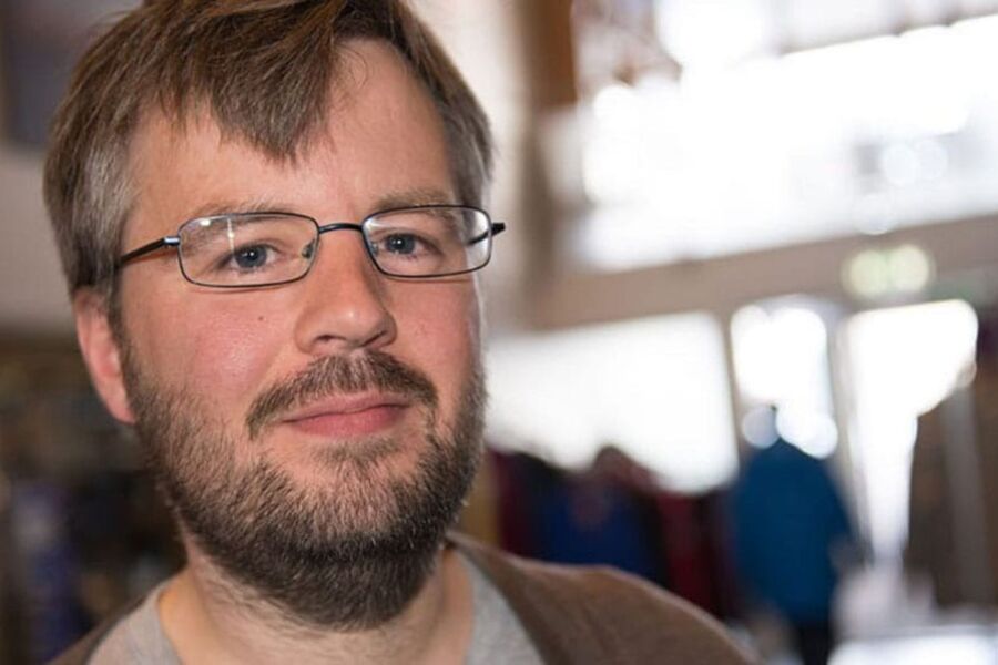 Arnkell J. Petersen (tv) er prosjektutvikler og er opptatt av rammeverket for bygningers energiytelse.