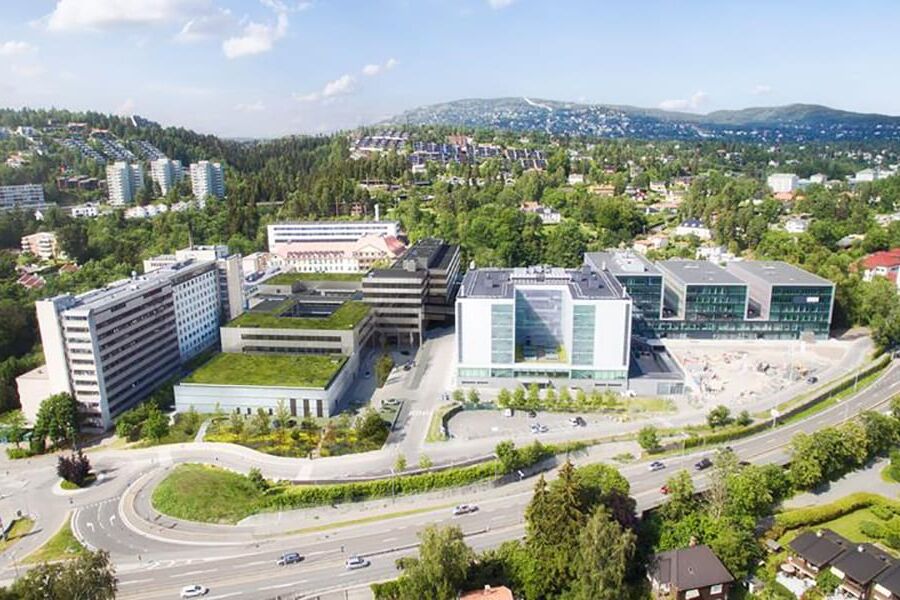 Radiumhospitalet - Illustrasjon: Henning Larsen Architects, AART Architects og Momentum Arkitekter 