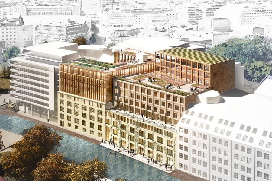 Oslo Areal har høye miljøambisjoner for prosjektet, både med hensyn på klimagassutslipp gjennom fokus både på transport, energiytelse og materialer. Det skal etableres grønne takflater og biologisk mangfold vil bli styrket.