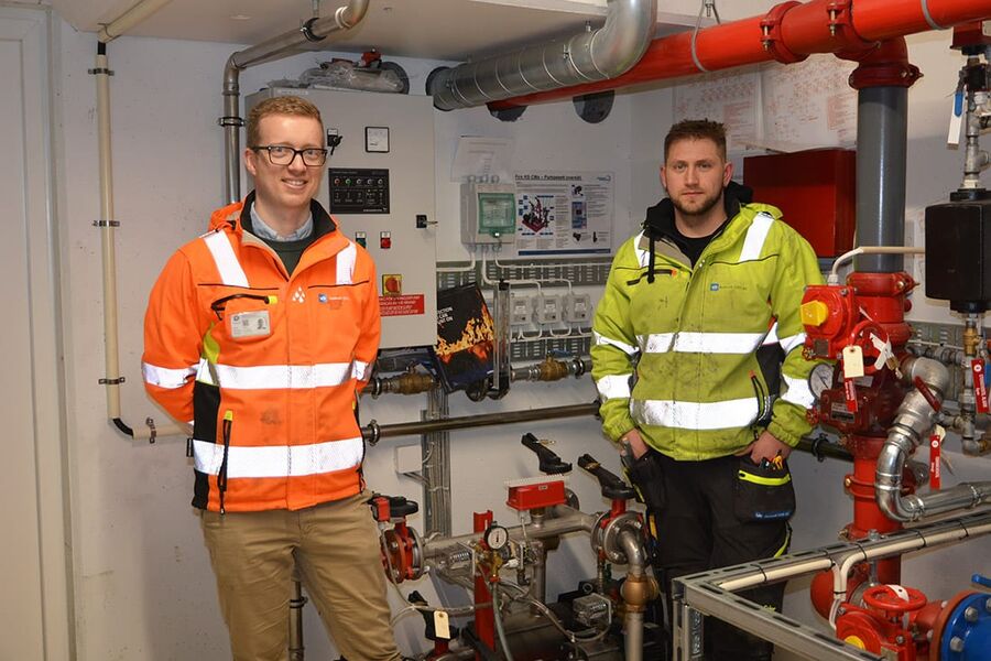 Avdelingsleder Steffen Aamodt og rørleggerbas Geir Ole Meyer kan med fasit i hånd konkludere med at satsingen i prosjektmarkedet har vært svært vellykket.  Vi har ambisjoner om ytterligere vekst i årene som kommer, sier Steffen Aamodt til VVSforum. 