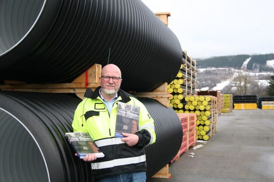  Dette skal være leksikonet innenfor plastrørsystem, verken mer eller mindre, sier Bård Moen.