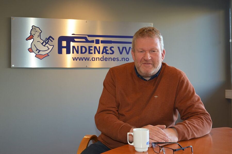 - Folk har vært desperate for å få hjelp til å tine frosne vannrør i kuldeperioden vi nylig har lagt bak oss, sier servicesjef Geir Jansen hos Andenæs VVS. 