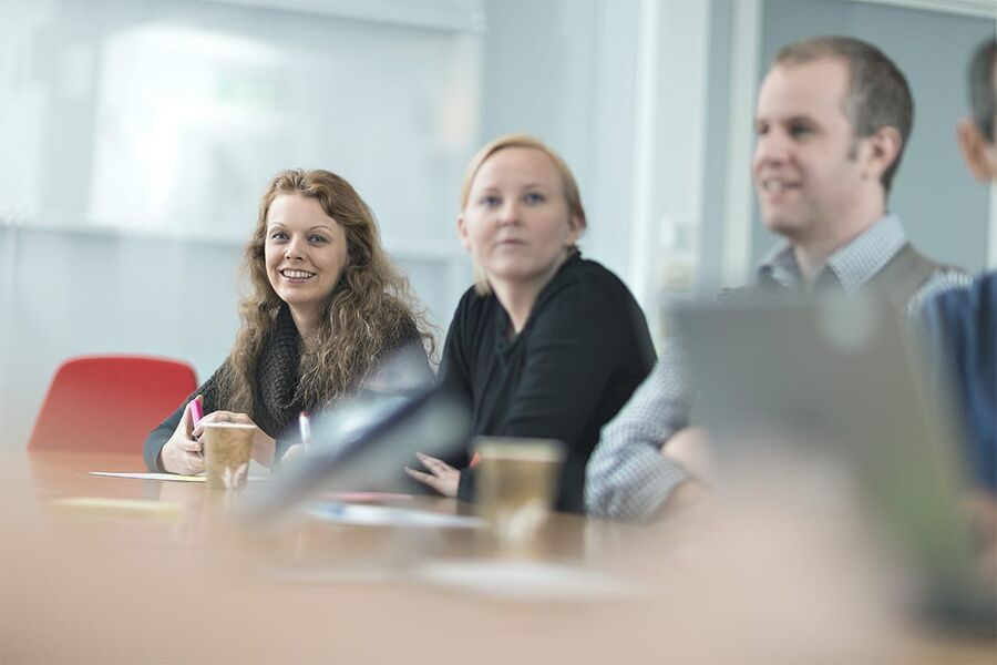 Illustrasjonsfoto: SINTEF. Folk i samspill. Foto Geir Mogen.