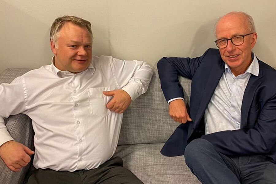 Fra venstre: Atle Jerstad og Jan Eigil Rydningen. 