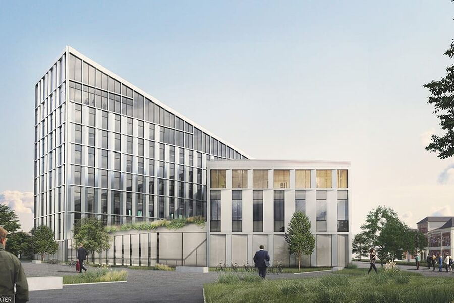 ytt politihus i Kristiansand | Illustrasjon: Ghilardi+Hellsten