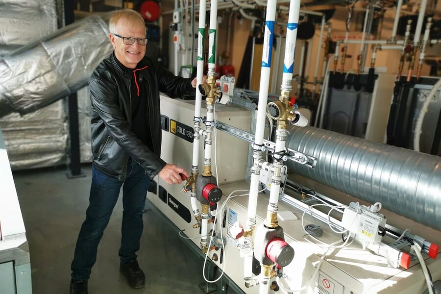 Ola E. Skrautvol er fagkoordinator og faglig ansvarlig for ventilasjonsteknikkfaget.