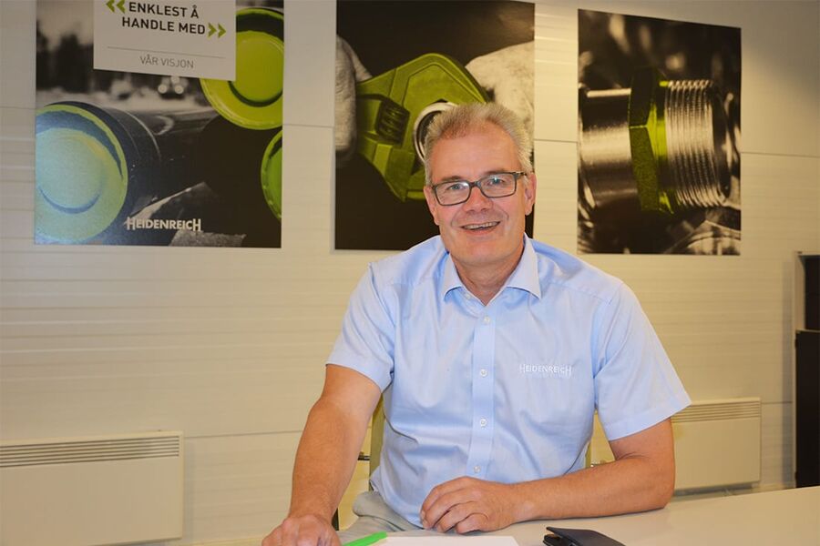 Adm.direktør i Heidenreich, Bjørn Moen kan glede seg over et rekordår for grossisten i 2020, og det i et år som har vært alt annet et normalt, med korona, nedstengning og stor usikkerhet. Han berømmer alle ansatte i Heidenreich for en kjempejobb i 2020. 