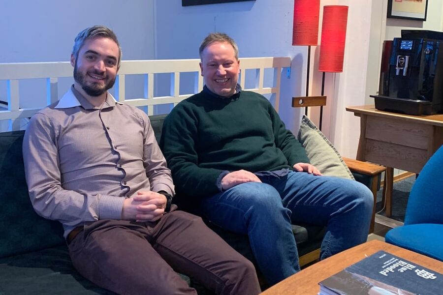 Tommy Hagenes, Energy Control og Proptech Bergen og Roar Smelhus, 6CST, Home Workspace og Proptech Bergen.