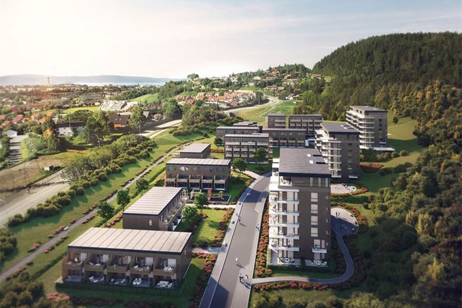 Øvre Steinaunet blir Nordrs første miljøsertifiserte boligprosjekt i Trondheim i henhold til BREEAM-standarden. 