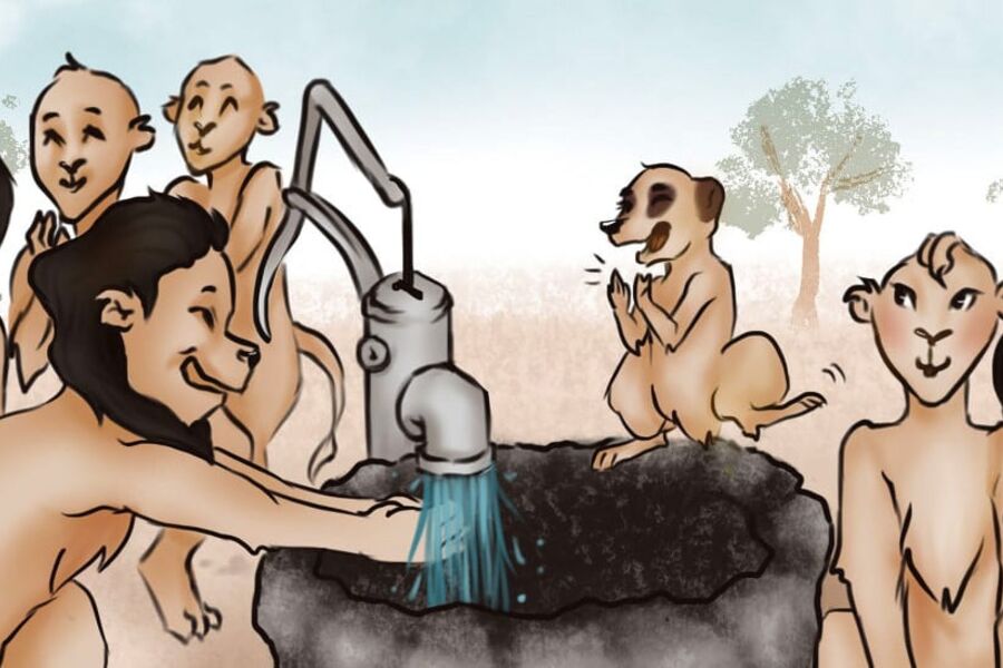 Den nyeste barneboken fra GROHE handler om viktigheten med god håndhygiene.