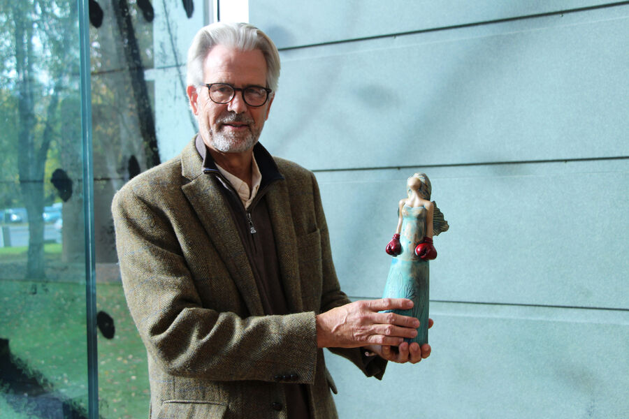 Jon Sandnes, administrerende direktør i BNL, fikk Ingeborg prisen 2020. Utnevnelsen skjedde under Ingeborg-nettverkets digitale Inspirasjonsdag i går. 