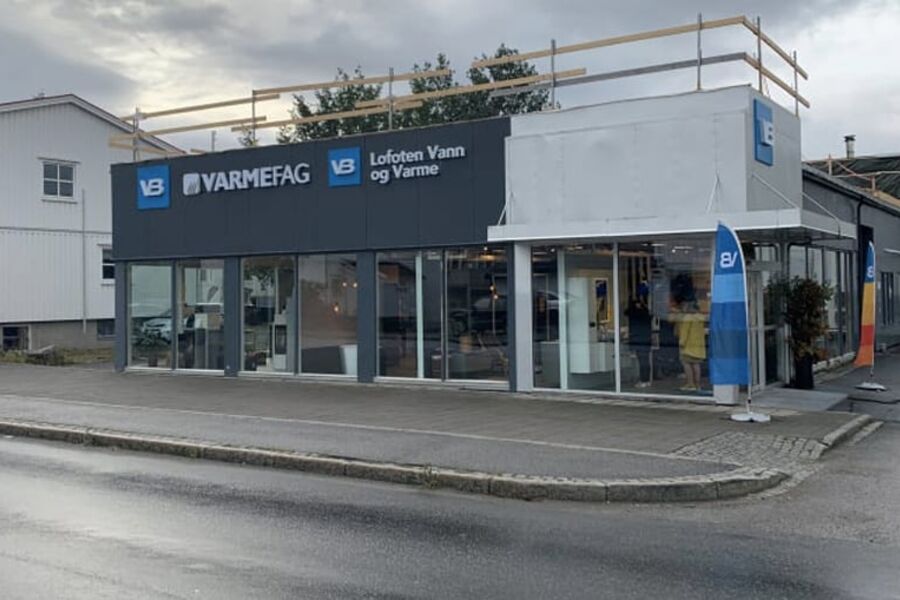 Ny VB butikk i Leknes. 