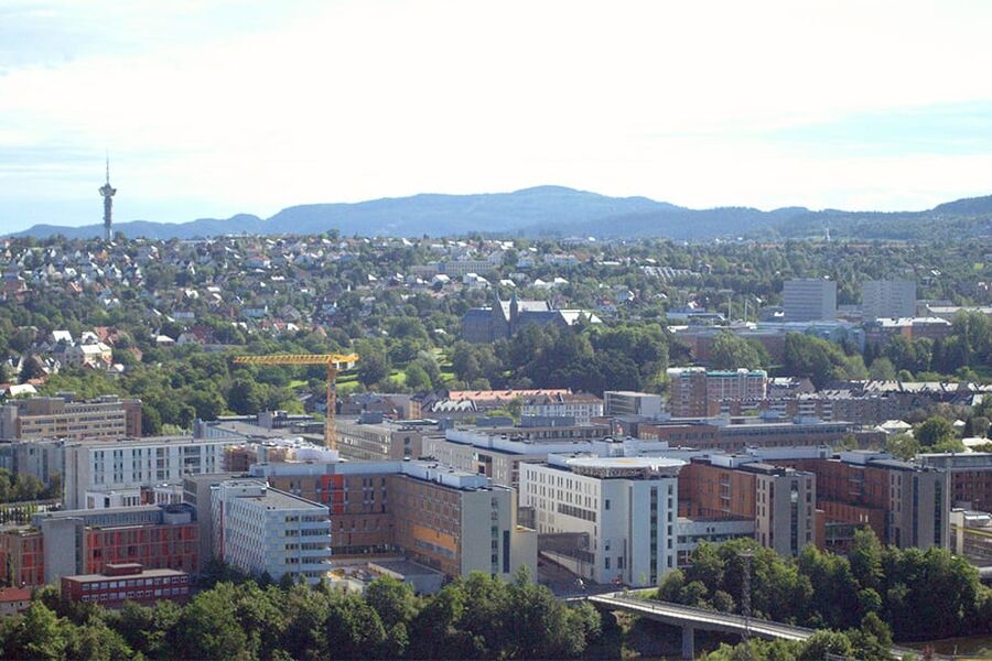 Multiconsult og LINK arkitektur har inngått landsomfattende rammeavtaler med sykehus-Norge. Her St. Olavs hospital i Trondheim. Foto: Cato Edvardsen/Wikipedia.
