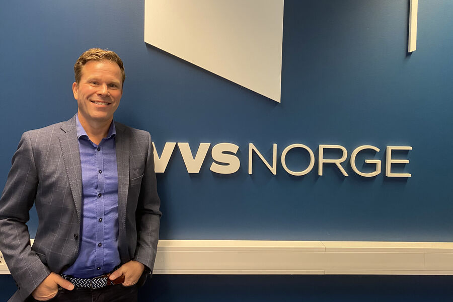 Vidar Skoglund, driftsdirektør i VVS Norge. 