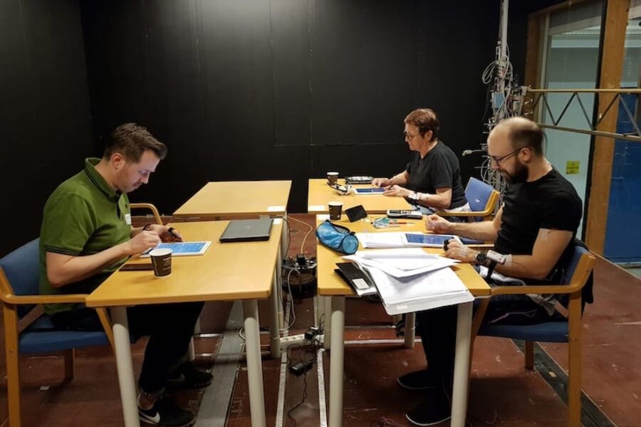 I fullskalalaben til SINTEF har forskerne testet ut termisk komfort ved høyere romtemperatur og alternativ kjøling. Foto: SvalVent