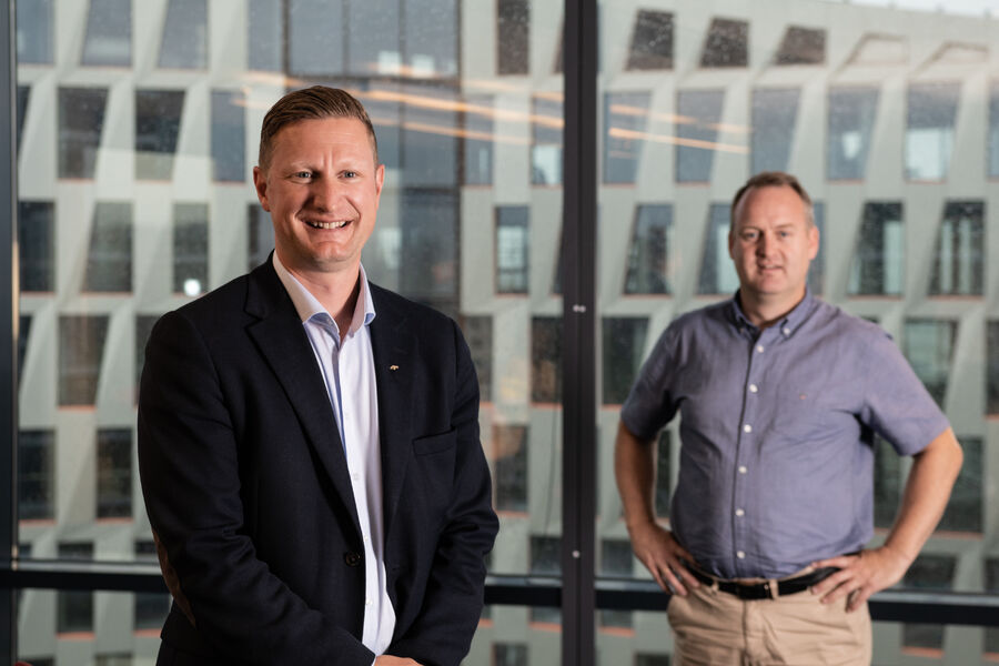 Amund Tøftum og Morten Grongstad, AF Gruppen