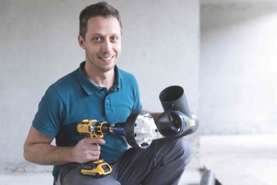 FLERE FORDELER: De nye produktene innenfor avløpsegmentet til Geberit vil gjøre hverdagen enklere for installatøren.