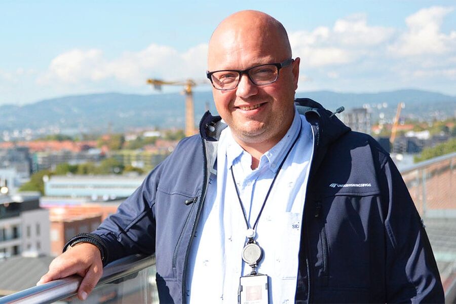 Seniorrådgiver for IK FDVU ved eiendomsavdelingen i Undervisningsbygg Oslo KF, Gunnar Slinning Østad,