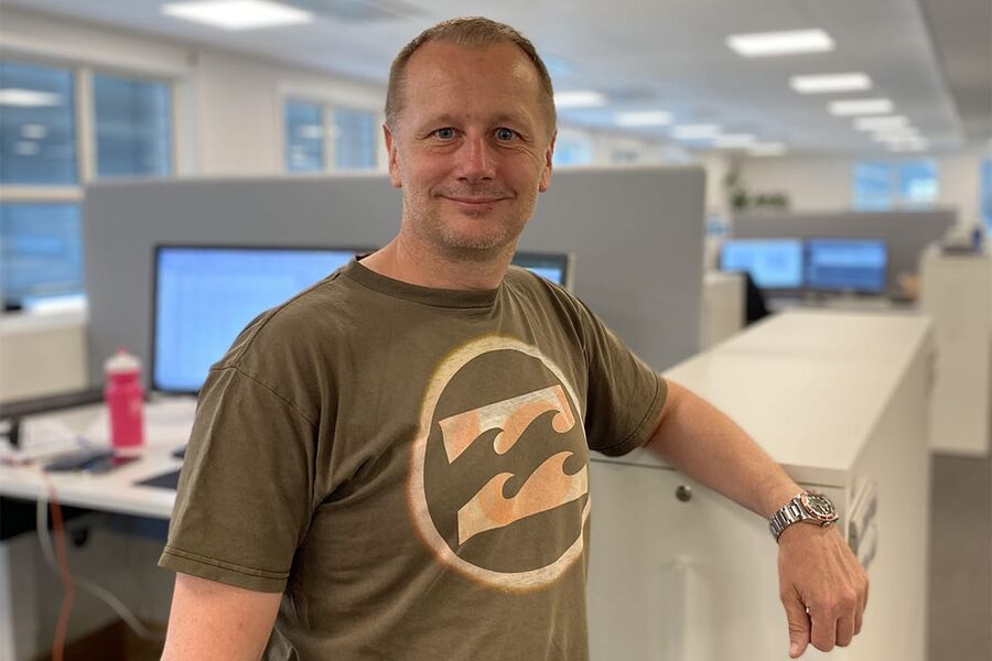 Svein Ole Grøsland, faglig leder våtrom i Erichsen & Horgen AS.