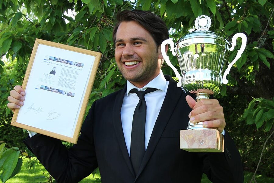 Magnus Hedly fra Trimble.