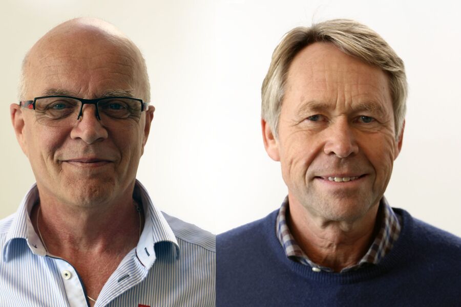 Brede Pedersen og Martin Rynning gikk ut av Rørentreprenørene Norges styre i mai 2020, etter sju år.