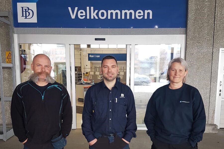 Teamet i BD ønsker alle kunder hjertelig velkommen til en smittefri og effektiv handel i nye, flotte lokaler.