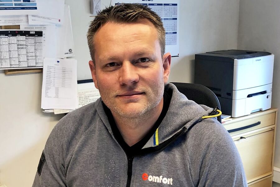 Kim Bang Andersen, leder hos Comfort Storo