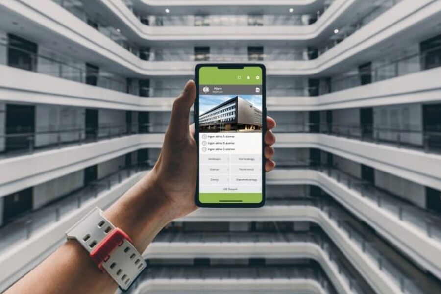 GK og Webstep skal utvikle nye og innovative løsninger for å høste verdier av tekniske data fra drift av bygg.