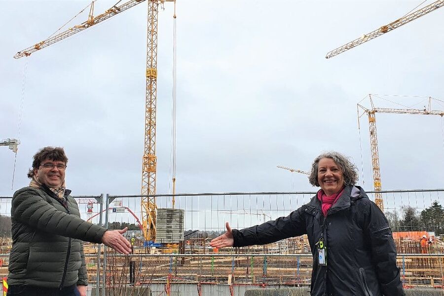 Tor Jakob Dysjaland, daglig leder Sig Halvorsen og Kari Gro Johanson, prosjektdirektør SUS2023