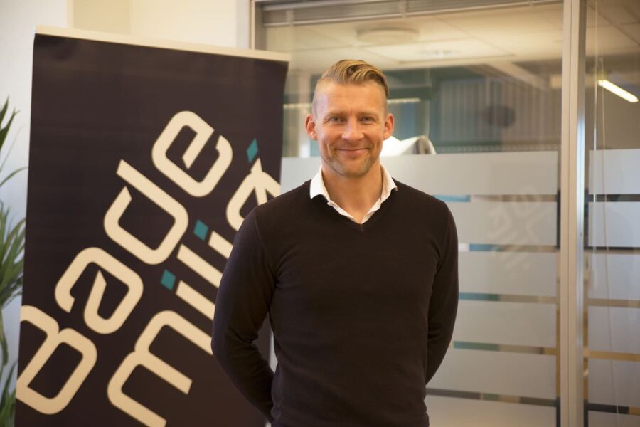 Erlend Berg, kjededirektør i Bademiljø,