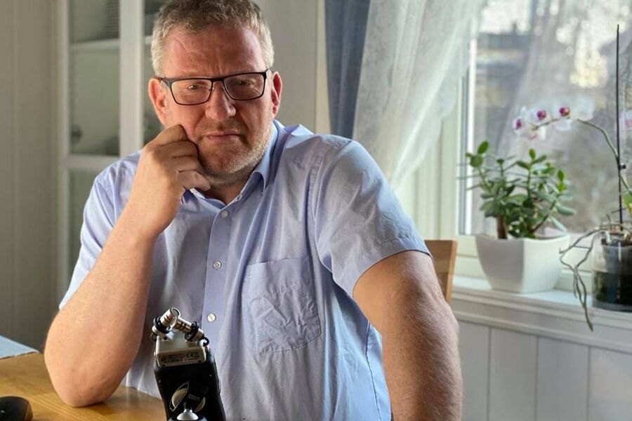 Geir Jansen håper flere etablerer podkast for å fremme byggebransjen: