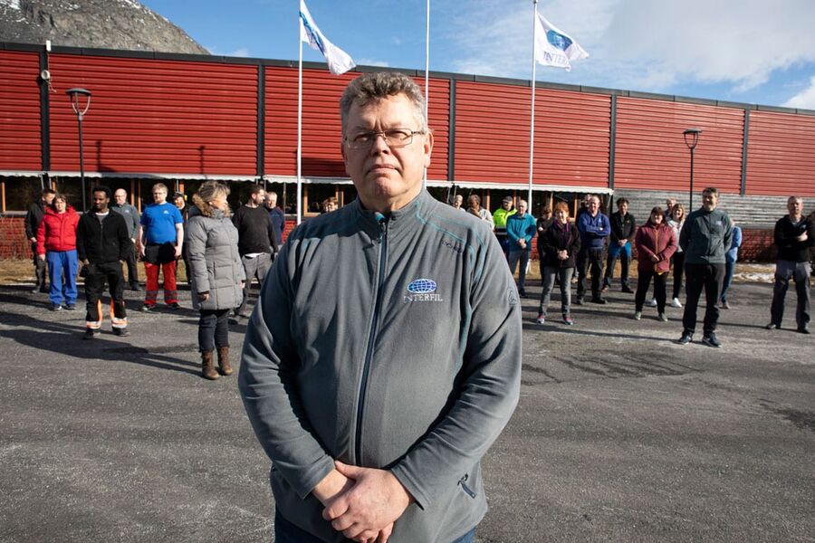 - Mange bidrar voldsomt i tider som dette, og de fortjener å høre at de gjør en fenomenal jobb, sier daglig leder Arild de Presno. Foto: Edvard Mølmen, DMT AS.