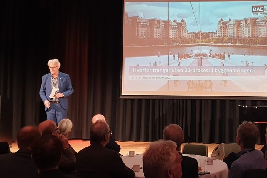 Jon Sandnes, adm. dir. i BNL og leder i BAE-rådet.